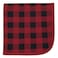 Touched by Nature Unisex Baby Organic Cotton Swaddle Receiving and Multipurpose Blanket Buffalo Plaid One Size