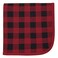 Touched by Nature Unisex Baby Organic Cotton Swaddle Receiving and Multipurpose Blanket Buffalo Plaid One Size