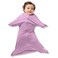 SleepingBaby ZipadeeZip Transition Swaddle Cozy Baby Swaddle Blanket with Zipper Convenience Roomy Wearable Blanket for Easy Diaper Changes Classic Lavender Large 1224 Months
