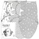 Bublo Baby Preemie Swaddles 47 lbs 3Pack Premature Babies Swaddle Sleep Sack Organic Cotton Premature Infant Sleeping Sack Easy Adjustable Baby Swaddle Blanket Wrap Galaxy
