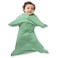 SleepingBaby ZipadeeZip Transition Swaddle Cozy Baby Swaddle Blanket with Zipper Convenience Roomy Wearable Blanket for Easy Diaper Changes Basil Medium 612 Month