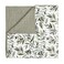babyletto Babyletto 100 Organic Cotton Quilt GOTSCertified 3Layers of UltraSoft and Breathable Muslin Olive Branches