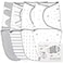 Mama Cheetah Baby Swaddle Sack Organic Cotton Swaddle Blanket Adjustable Swaddle Sleep Sacks Easy Swaddles for Boy Girl 03 Month Baby Essentials 4Pack 4pack Grey