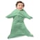 SleepingBaby ZipadeeZip Transition Swaddle Cozy Baby Swaddle Blanket with Zipper Convenience Roomy Wearable Blanket for Easy Diaper Changes Basil XSmall 36 Month