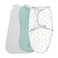 SwaddleMe by Ingenuity Comfort Pack Baby Swaddle Set Size 03 Months 514 Pounds Pod Original Swaddle Night Sack 3pk Little Bees
