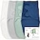 Mama Cheetah Baby Swaddle Sack Organic Cotton Swaddle Blanket Adjustable Swaddle Sleep Sacks Easy Swaddles for Boy Girl 03 Month Baby Essentials 4Pack Neutral Bliss