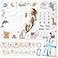 OSTANDRAFFE Monthly Milestone Blanket for Baby Boy Premium Soft Fleece Blanket First 12 Months Growth Chart Large Size 60 x 40 16 Milestone Stickers for Boys