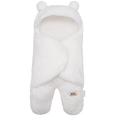 BlueSnail Newborn Receiving Blanket Baby Sleeping Wrap Swaddle03M 813lbsCream