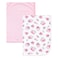 Luvable Friends Unisex Baby Cotton Swaddle Blanket Floral One Size