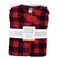 Hudson Baby Unisex Baby Plush Sleeping Bag Sack Blanket Buffalo Plaid LongSleeve 06 Months