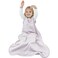 Woolino Toddler Sleeping Bag 4 Season Merino Wool and Organic Cotton Baby Wearable Blanket 24 Years Lilac
