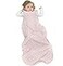 Woolino 4 Season Toddler Sleeping Bag Merino Wool and Organic Cotton Toddler Sleep Bag Sack 24 Years Rose