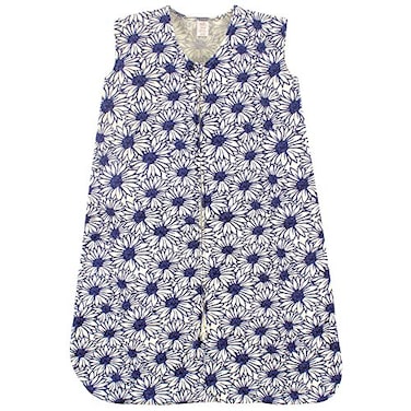 Touched by Nature Unisex Baby Organic Cotton Sleeveless Wearable Sleeping Bag Sack Blanket Daisy 1218 Months