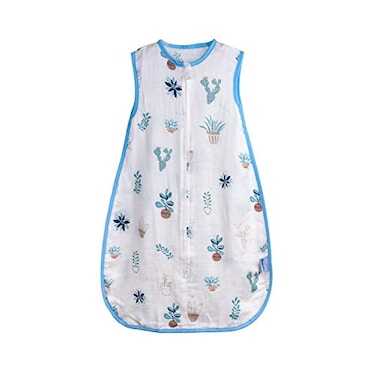 BLOOMSTAR Toddler Sleeping Sack Muslin 23T Lightweight 05 Tog Summer Large Wearable Blanket Thin Cotton Baby Sleeping Bag 2436 Months Extra Long Soft Breathable Kids Sleeveless Sleeper
