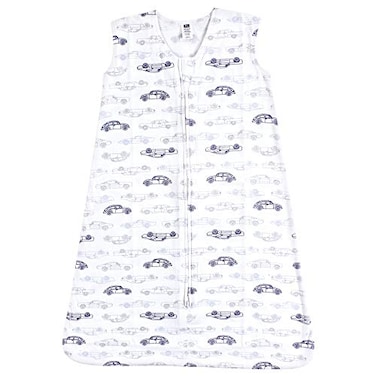 Hudson Baby Unisex Baby Cotton Sleeveless Wearable Sleeping Bag Sack Blanket Classic Cars 1218 Months