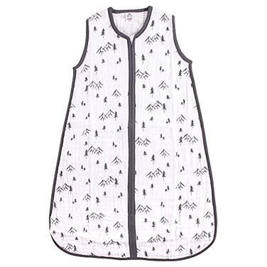 Yoga Sprout Soft Muslin Safe Sleep Wearable Sleeping Bag Mountain Range 1824 Months