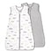 TILLYOU 2 Pack Baby Sleep Sack 1824 Months 100 Cotton Wearable Blanket 05 TOG Sleeveless Summer Sleep Sacks with 2Way Zipper Gray Crown