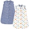 Hudson Baby Unisex Baby Premium Quilted Sleeveless Sleeping Bag and Wearable Blanket Space 2Pack 1218 Months