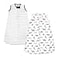 Hudson Baby Unisex Baby Cotton Sleeveless Wearable Sleeping Bag Sack Blanket Modern Neutral Safari 1218 Months