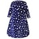Hudson Baby Unisex Baby Plush Sleeping Bag Sack Blanket Navy Stars 1218 Months