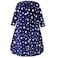 Hudson Baby Unisex Baby Plush Sleeping Bag Sack Blanket Navy Stars 1218 Months