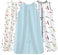TotAha Sleep Sack 3 Pack Breathable Sleep Bag for Infant Girl Boy Wearable Blanket Baby Sleeping Sacks with 2way Safe Zipper 05 TOG