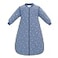 amo nenes Baby Sleep Sack TOG 25 Winter Wearable Blanket Removable Long Sleeves Baby Sleeping Bag for Infants and Toddlers Super Soft Warm Comfortable Sleeping Sack Blue White Stripes 06M