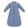 amo nenes Baby Sleep Sack TOG 25 Winter Wearable Blanket Removable Long Sleeves Baby Sleeping Bag for Infants and Toddlers Super Soft Warm Comfortable Sleeping Sack Blue White Stripes 06M