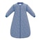 amo nenes Baby Sleep Sack TOG 25 Winter Wearable Blanket Removable Long Sleeves Baby Sleeping Bag for Infants and Toddlers Super Soft Warm Comfortable Sleeping Sack Blue White Stripes 06M