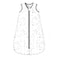 Mosebears Sleep Sack Baby Winter Wearable Blanket with 2Way Zipper25 TOG Cotton Sleep Sack Unisex White Cloud 1824 Months