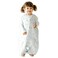Tealbee Dreamsuit Toddler Sleep Sack with Feet Walker Sleep Bag with Legs Rayon made from Bamboo Summer 08 TOG 2Way Zipper 3T4T Croissant