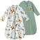 Yoofoss Baby Sleep Sack 612 Months Long Sleeve Wearable Blanket Baby 100 Cotton 2Way Zipper 05 Tog Infants Sleeping Sack LightweightMedium