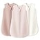 JELLYMONI Baby Sleep Sack 06 Months 100 Cotton Wearable Blanket 05 TOG Soft Lightweight Toddler Sleeping Sack 3 Pack 2Way Zipper Newborn Sleep Sacks