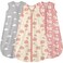 Yoofoss Baby Sleep Sack 06 Months Wearable Blanket for Babies 100 Organic Cotton 2Way Zipper TOG 05 Toddler Sleeping Sack 3 Pack Comfy Lightweight Sleep Sacks