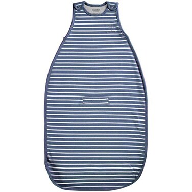 Woolino Toddler Sleeping Bag 4 Season Merino Wool Baby Sleep Bag or Sack 24 Years Navy Blue