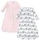 Hudson Baby Unisex Baby Cotton LongSleeve Wearable Sleeping Bag Sack Blanket Pink Safari 39 Months