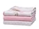 Baby Starters 3 Pack Cotton Muslin Swaddle Blankets for Baby 40 x 36 Lightweight Breathable Pink Little Me Vintage Rose