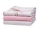 Baby Starters 3 Pack Cotton Muslin Swaddle Blankets for Baby 40 x 36 Lightweight Breathable Pink Little Me Vintage Rose
