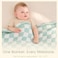 HardNok Ultra Soft Muslin Baby Blanket A Versatile Swaddle and Bed Blanket for Babies Toddlers Boys and Girls 1 Pack