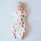 ergoPouch Cocoon Swaddle Sack 02 TOG Baby Sleep Sack Gentle Snug Fit Helps Calm Startle Reflex Ideal for Arms InOut Sleeping Soft Breathable Fabric for Better Sleep 03 Months Blush Leaf