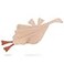 lulumoon Goose Security Blanket Muslin Lovey for Babies Travel Daycare SkinFriendly Snuggle Toy for SelfSoothe