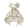 okdiy Organic Elephant Lovey Muslin Security Blanket for Babies Elephant Baby Stuffed Animal Snuggle Toy Gift for Boys and Girls Khaki