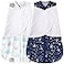 BSTOPPT Newborn Sleep Sack Baby Swaddle36 Months3Way Adjustable Wearable Blanket100 Rayon Cotton Swaddling sleeping bagTOG 05CloudsStarry Sky