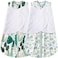 BSTOPPT Newborn Sleep Sack Baby Swaddle612 Months3Way Adjustable Wearable Blanket100 Rayon Cotton Swaddling Sleeping BagTOG 05BananaLeaf