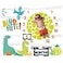 PAMBO Dinosaur Baby Stuff Month Milestone Blanket for Newborn Photo Taken Baby Age Blanket