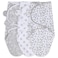 The Peanutshell Baby Swaddle Blankets for Boys or Girls Grey Safari Animals Stars 3 Pack Wrap Set MediumLarge