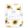 Hudson Baby Unisex Baby Multiuse Car Seat Canopy Sunflower One Size