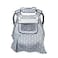 ICOPUCA Car seat Covers for Babies boy Girl Carseat Canopy for Newborn Carrier 2 Layers Windows of meshFabric No Shifting on Carrier Handle Handle Cushion Cotton Grey Minky