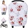 Hicoco Baby Car Seat Covers Stroller Canopy Breastfeeding Covers Multiuse Carseat Canopy for Boys and Girls Shower Gift Print Flower