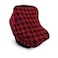 Hudson Baby Unisex Baby Multiuse Car Seat Canopy Buffalo Plaid One Size
